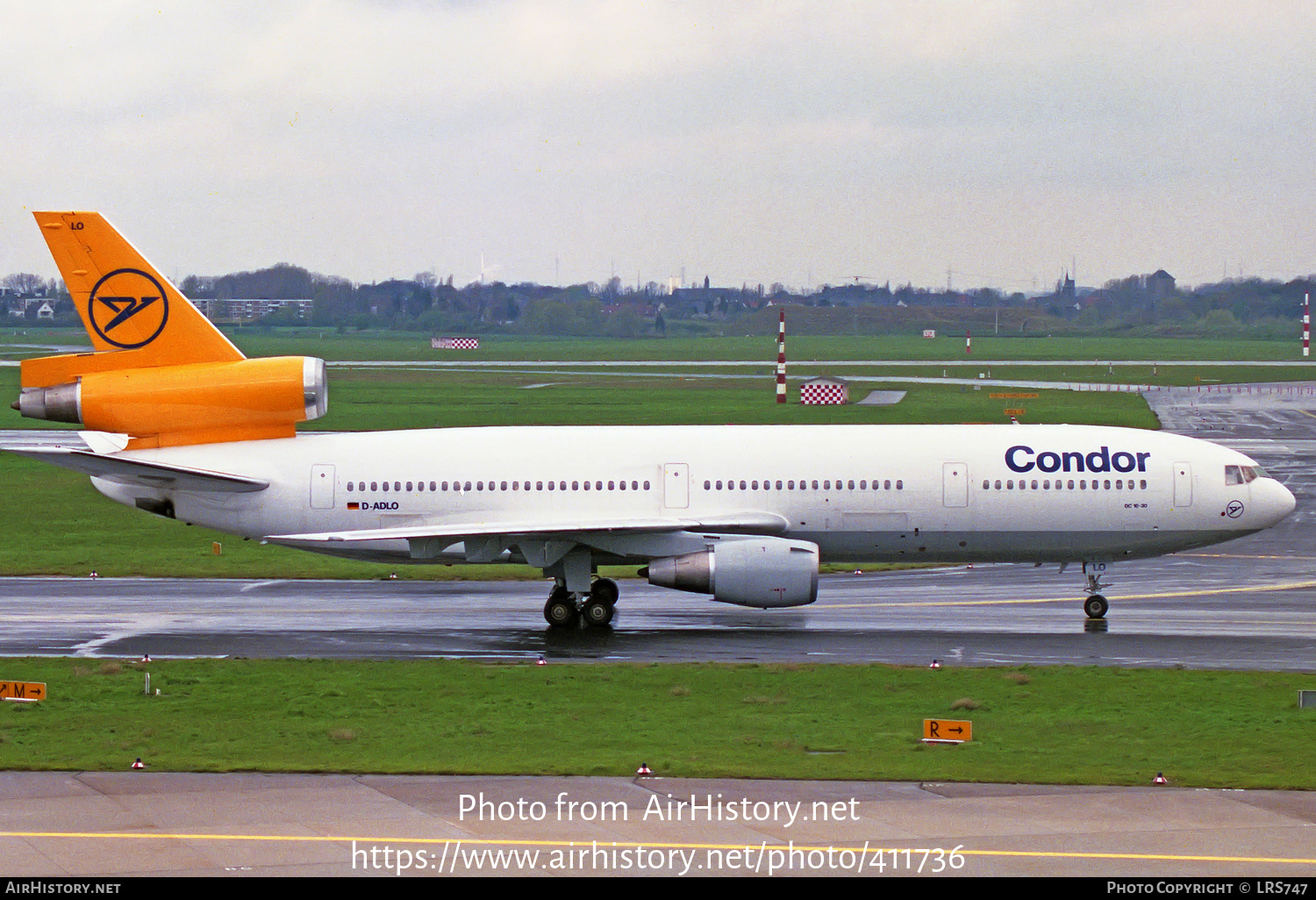 Aircraft Photo of D-ADLO | McDonnell Douglas DC-10-30 | Condor Flugdienst | AirHistory.net #411736