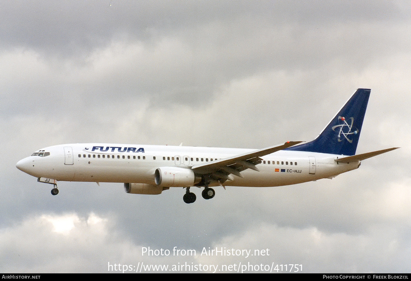 Aircraft Photo of EC-HJJ | Boeing 737-86N | Futura International Airways | AirHistory.net #411751