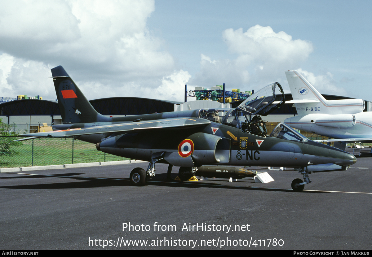 Aircraft Photo of E74 | Dassault-Dornier Alpha Jet E | France - Air Force | AirHistory.net #411780