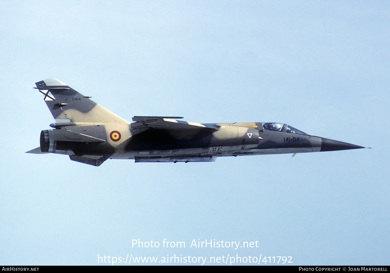 Aircraft Photo of C.14-4 | Dassault Mirage F1CE | Spain - Air Force | AirHistory.net #411792