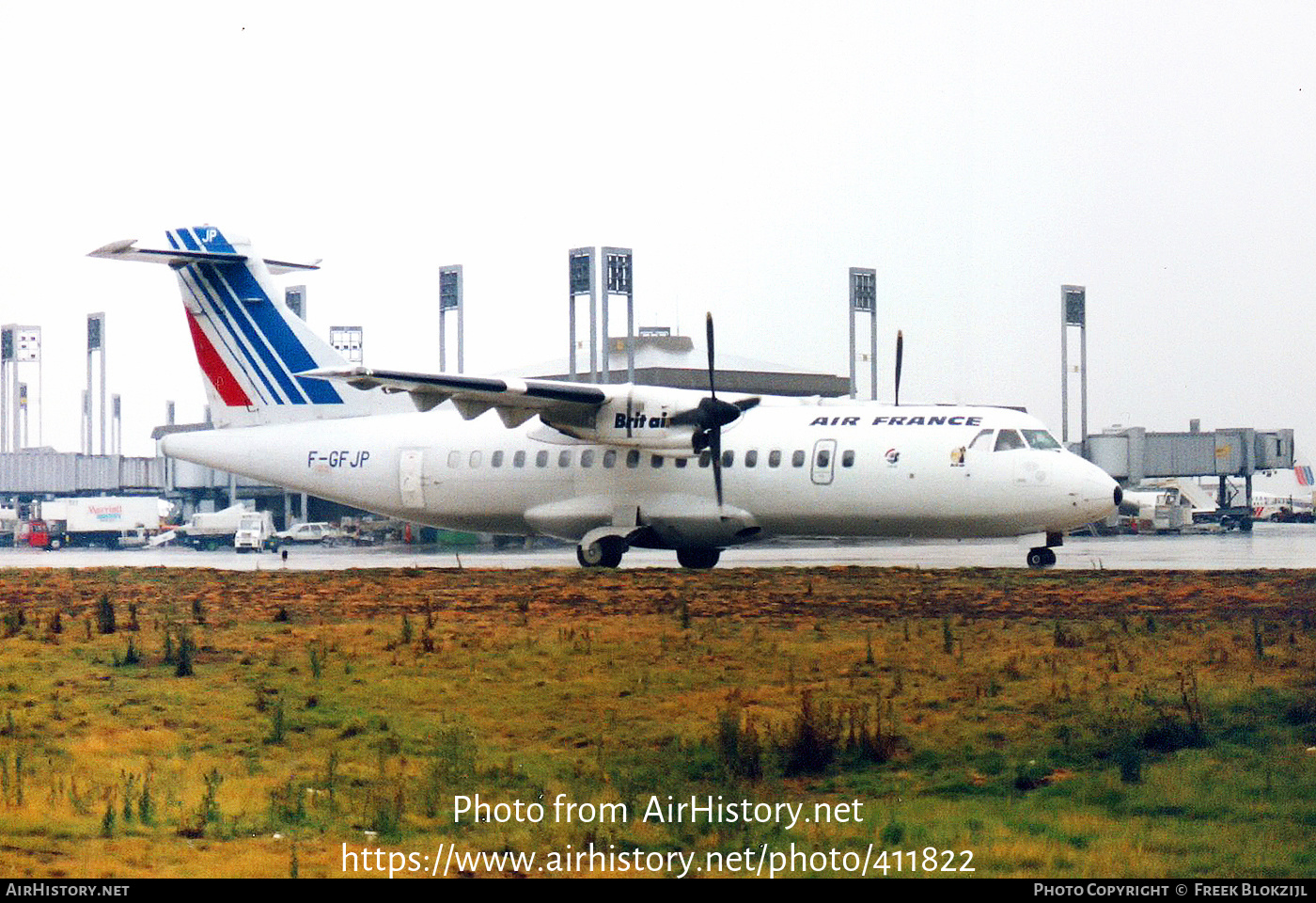 Aircraft Photo of F-GFJP | ATR ATR-42-300 | Air France | AirHistory.net #411822