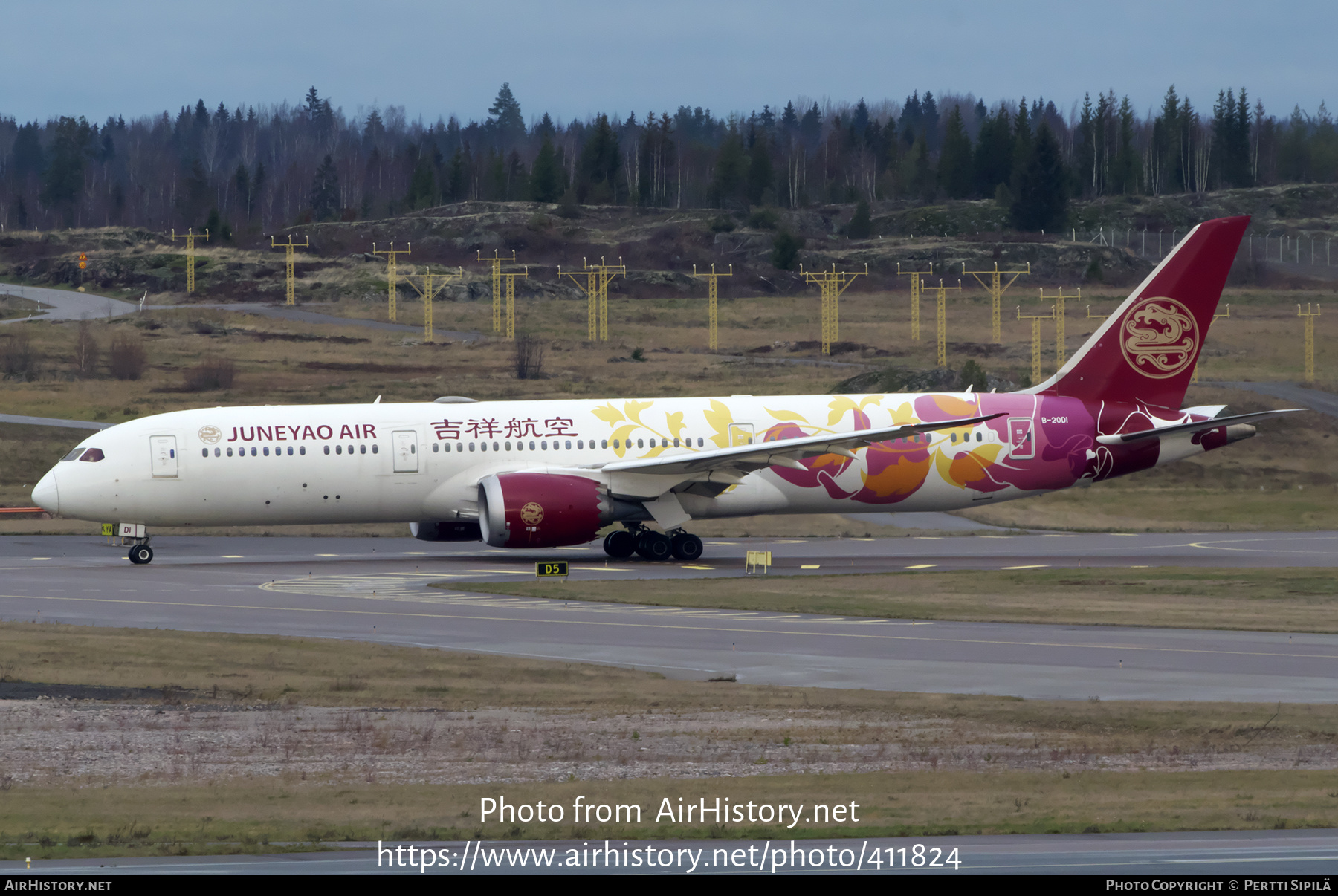 Aircraft Photo of B-20D1 | Boeing 787-9 Dreamliner | Juneyao Airlines | AirHistory.net #411824