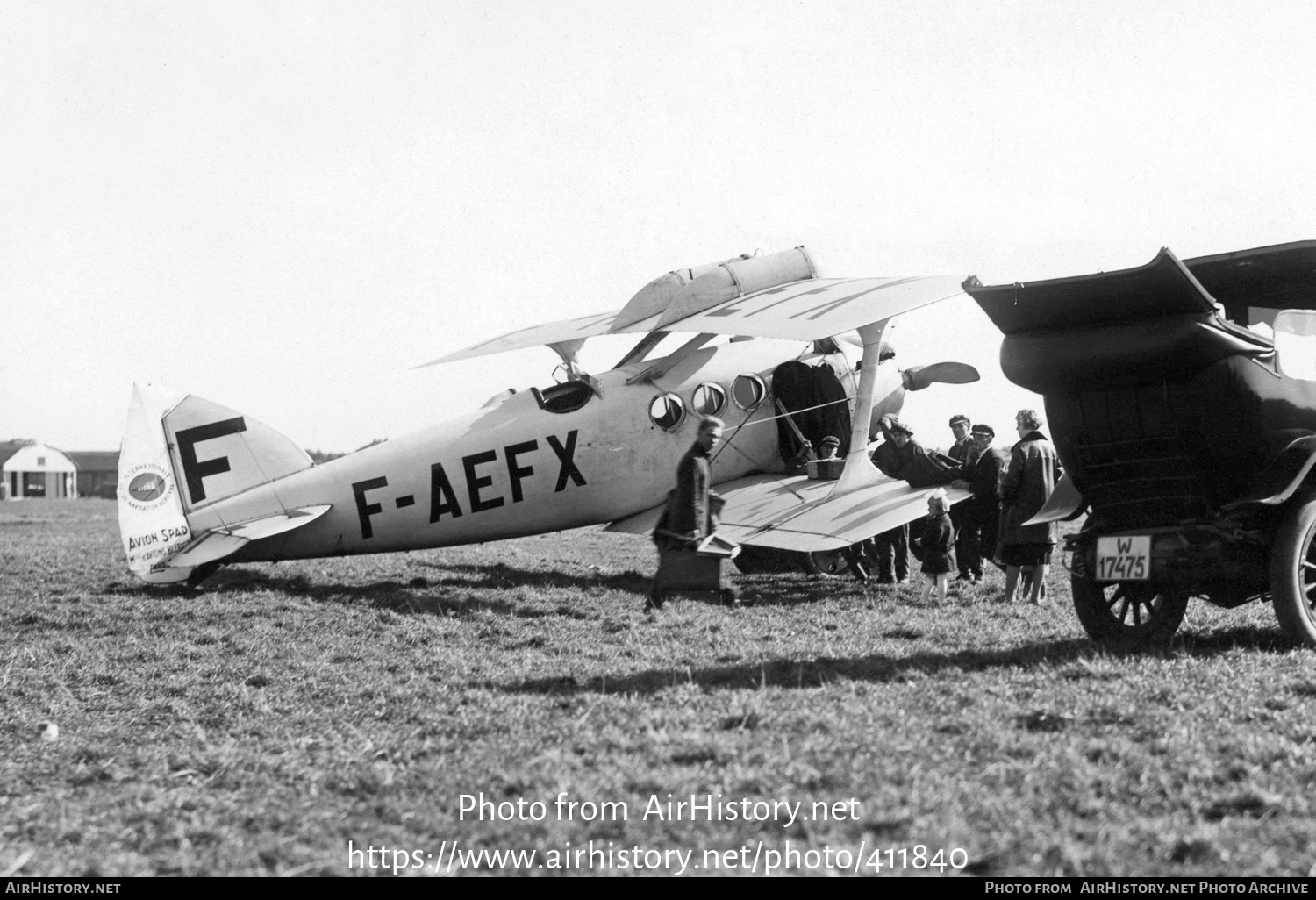 Aircraft Photo of F-AEFX | Blériot-SPAD S.66 | CIDNA - Compagnie Internationale de Navigation Aérienne | AirHistory.net #411840