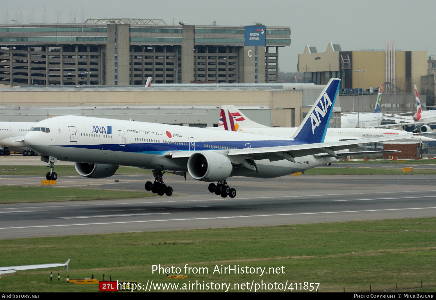 Aircraft Photo of JA786A | Boeing 777-381/ER | All Nippon Airways - ANA | AirHistory.net #411857