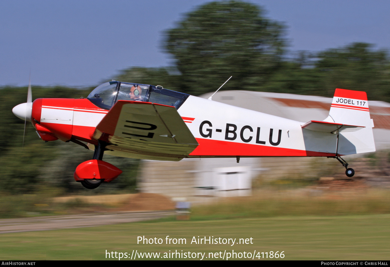 Aircraft Photo of G-BCLU | SAN Jodel D-117 | AirHistory.net #411866