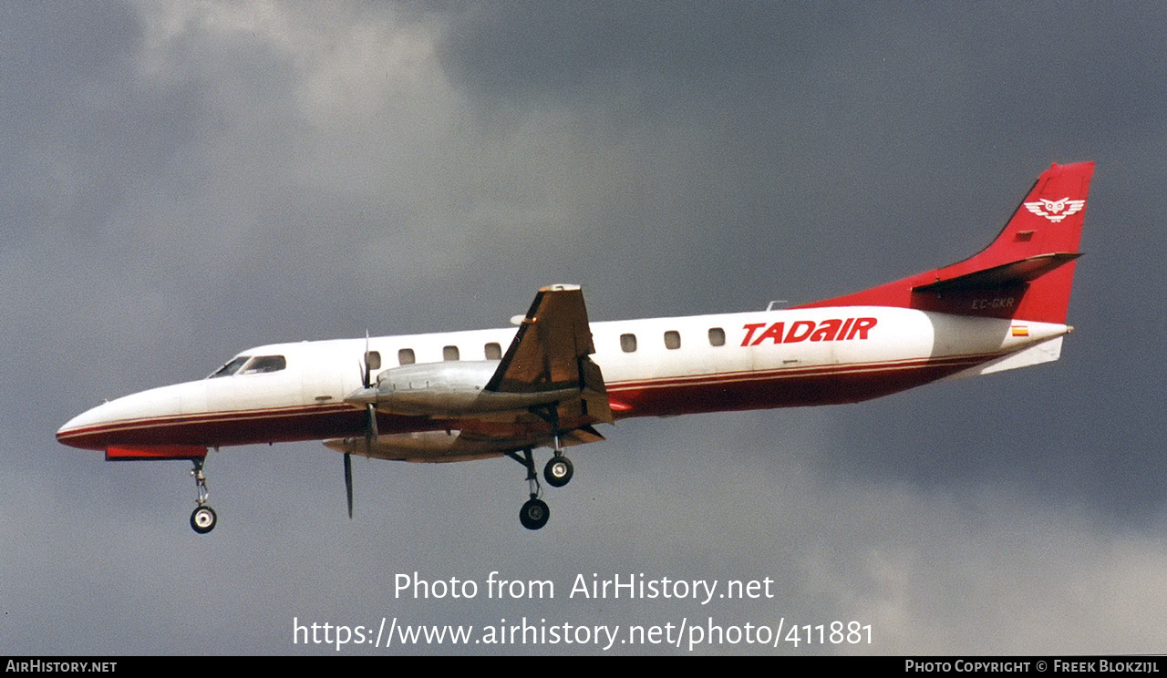 Aircraft Photo of EC-GKR | Fairchild SA-227AC Metro III | Tadair | AirHistory.net #411881