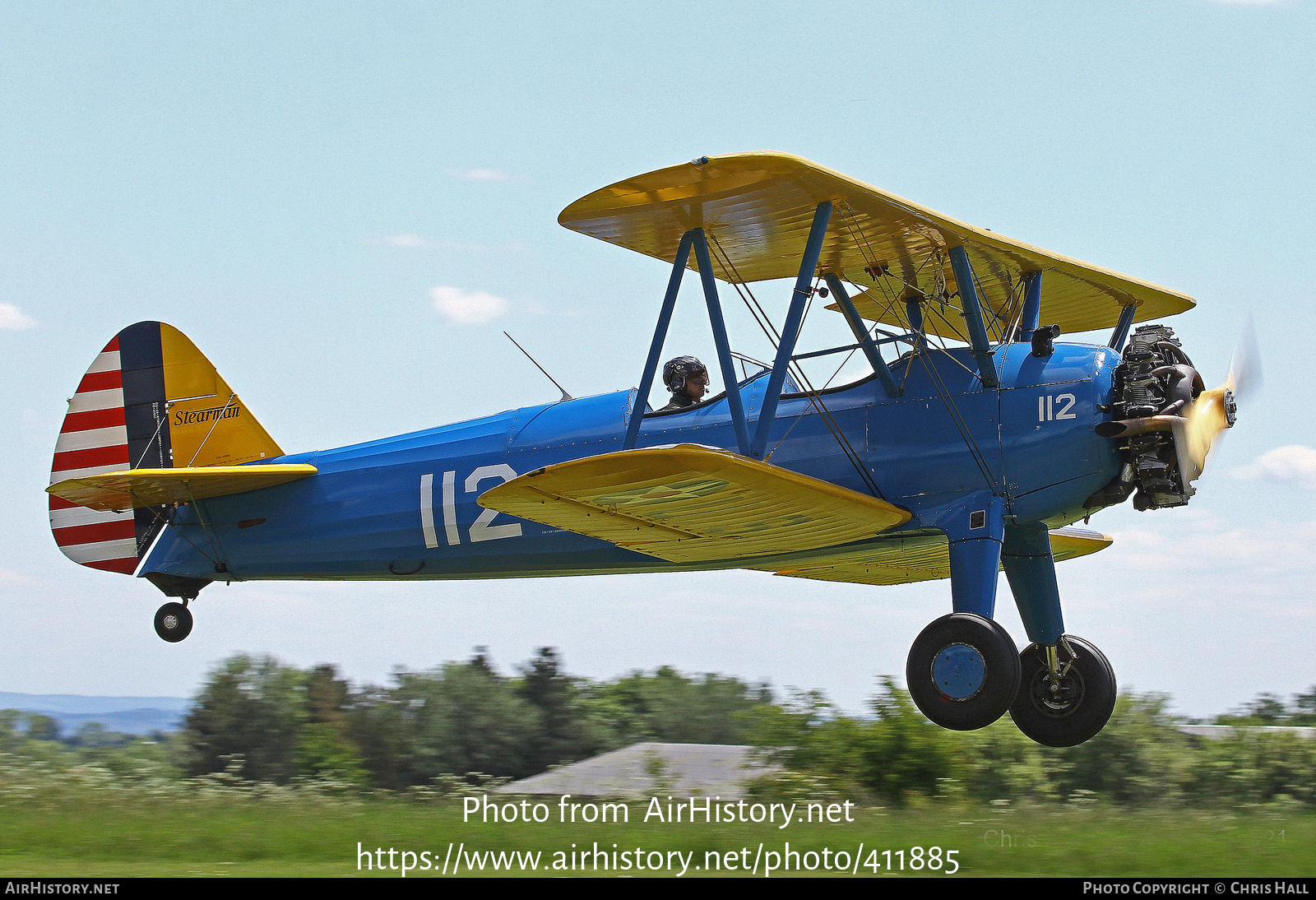 Aircraft Photo of G-BSWC | Boeing PT-13D Kaydet (E75) | USA - Army | AirHistory.net #411885