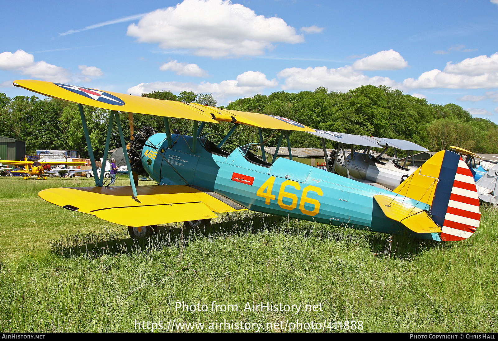 Aircraft Photo of G-PTBA / 466 | Boeing A75 | AirHistory.net #411888