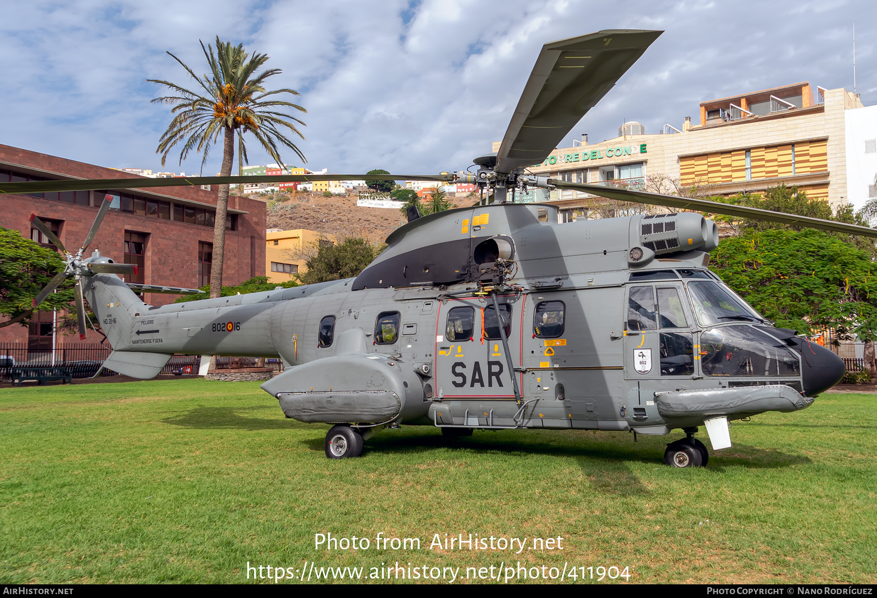 Aircraft Photo of HD.21-16 | Airbus Helicopters H-215M | Spain - Air Force | AirHistory.net #411904