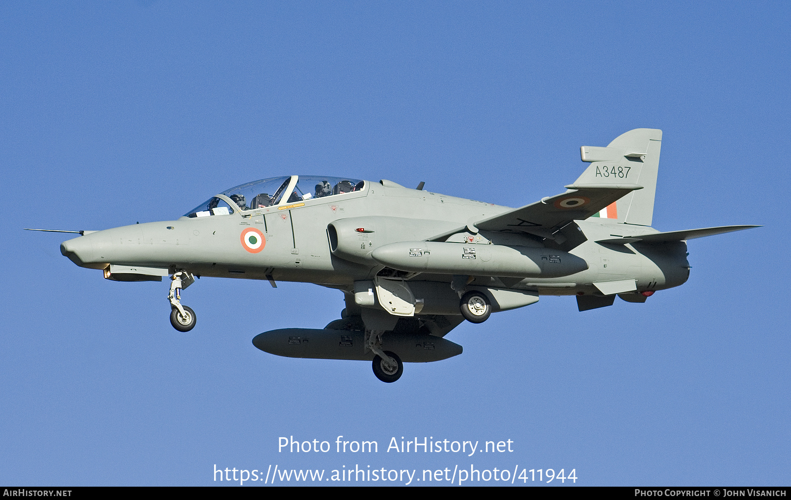 Aircraft Photo of A3487 / ZK128 | BAE Systems Hawk 132 | India - Air Force | AirHistory.net #411944