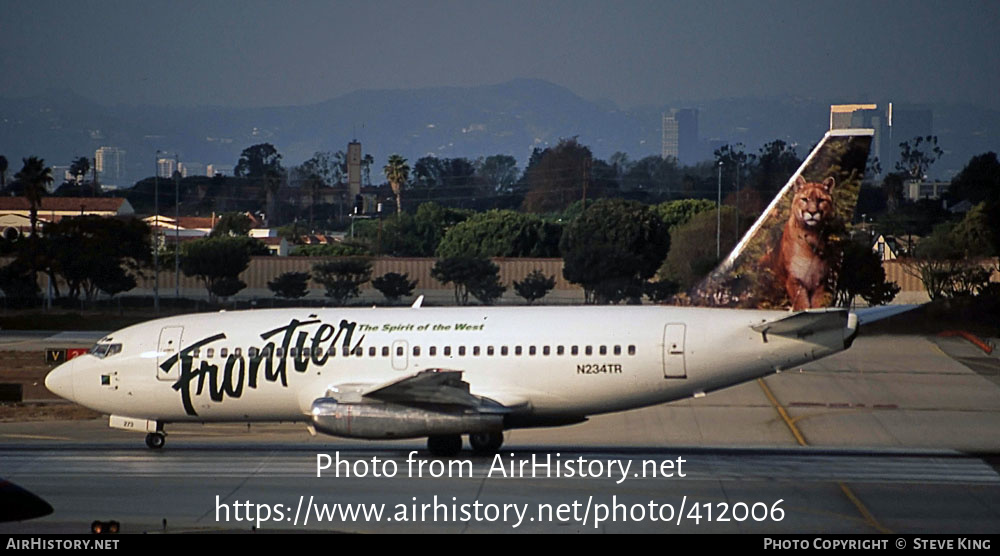 Aircraft Photo of N234TR | Boeing 737-228/Adv | Frontier Airlines | AirHistory.net #412006