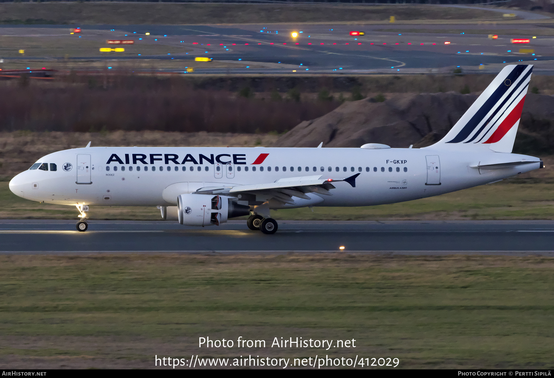 Aircraft Photo of F-GKXP | Airbus A320-214 | Air France | AirHistory.net #412029