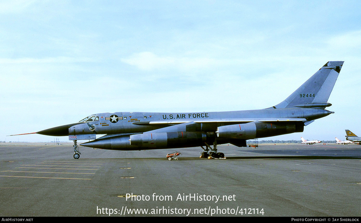 Aircraft Photo Of 59 2444 92444 Convair B 58a Hustler Usa Air Force 412114