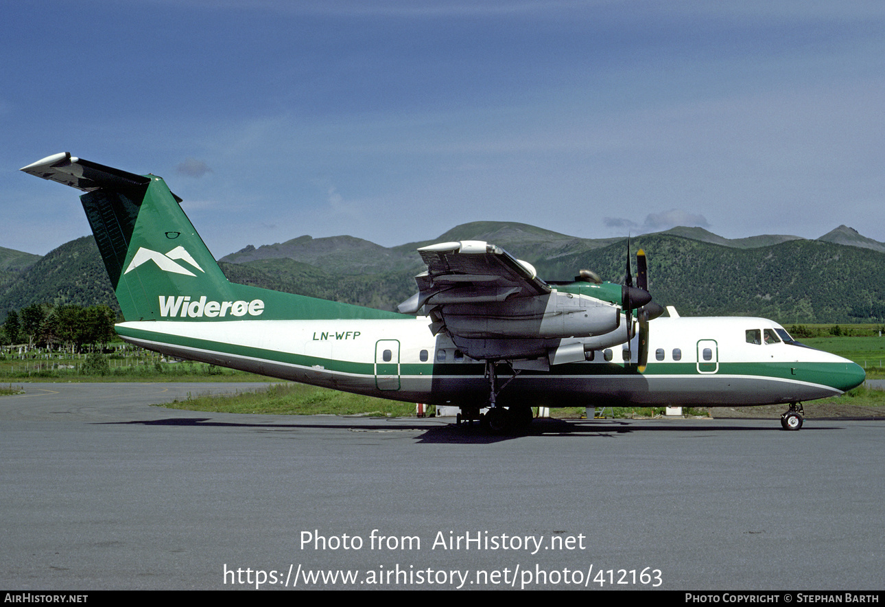 Aircraft Photo of LN-WFP | De Havilland Canada DHC-7-102 Dash 7 | Widerøe | AirHistory.net #412163