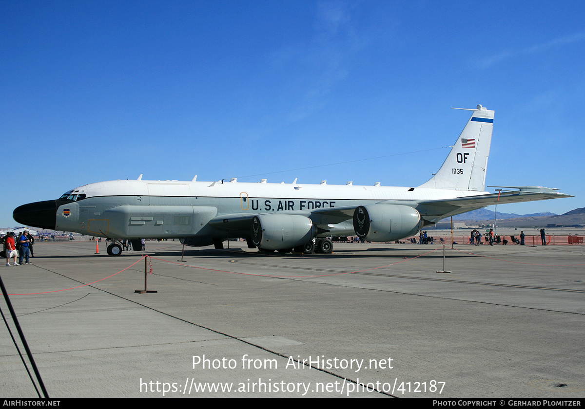 Aircraft Photo of 62-4135 / AF62-135 | Boeing RC-135W | USA - Air Force | AirHistory.net #412187