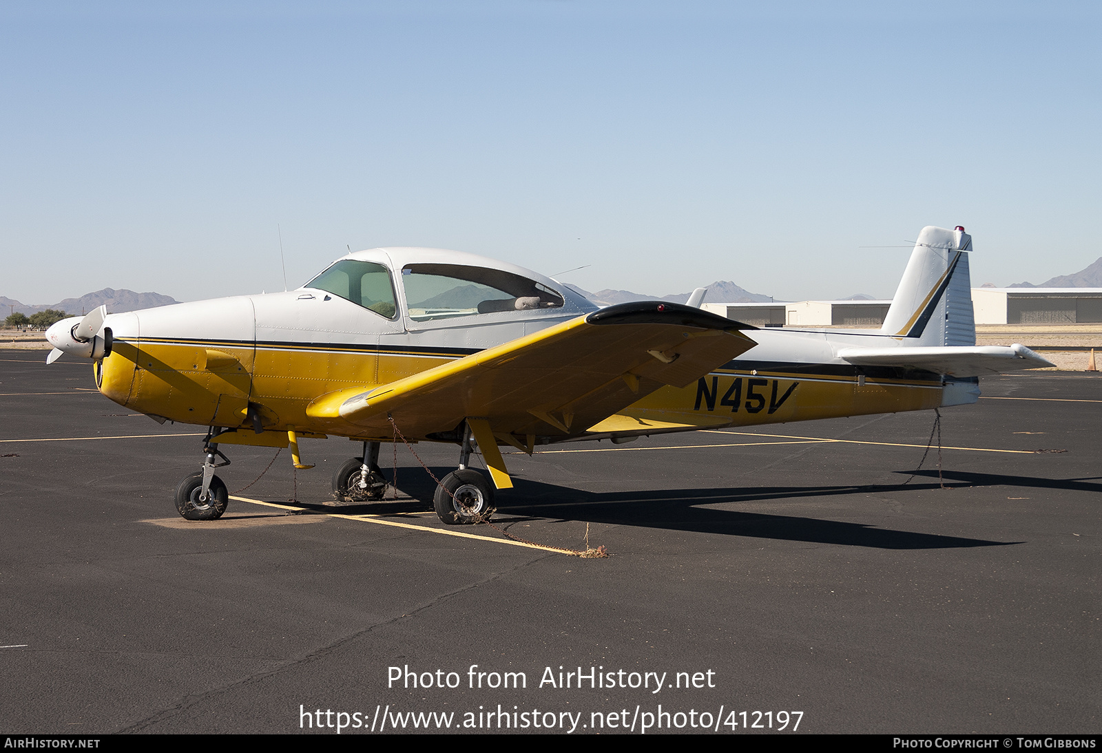 Aircraft Photo of N45V | Ryan Navion B Super Navion 260 | AirHistory.net #412197