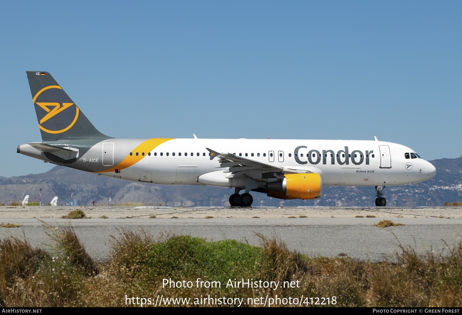 Aircraft Photo of D-AICE | Airbus A320-212 | Condor Flugdienst | AirHistory.net #412218