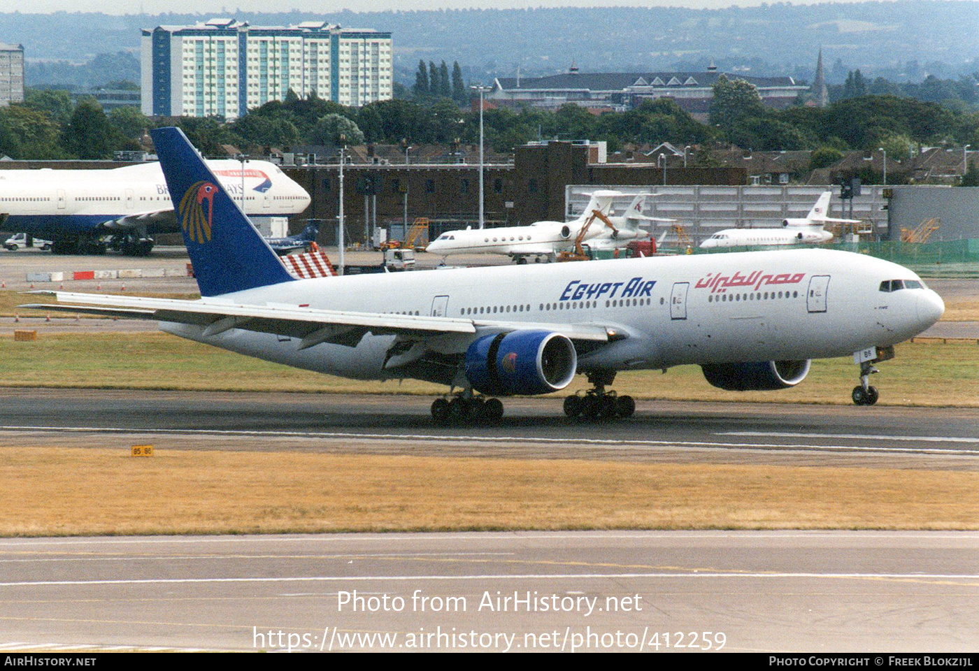 Aircraft Photo of SU-GBS | Boeing 777-266/ER | EgyptAir | AirHistory.net #412259