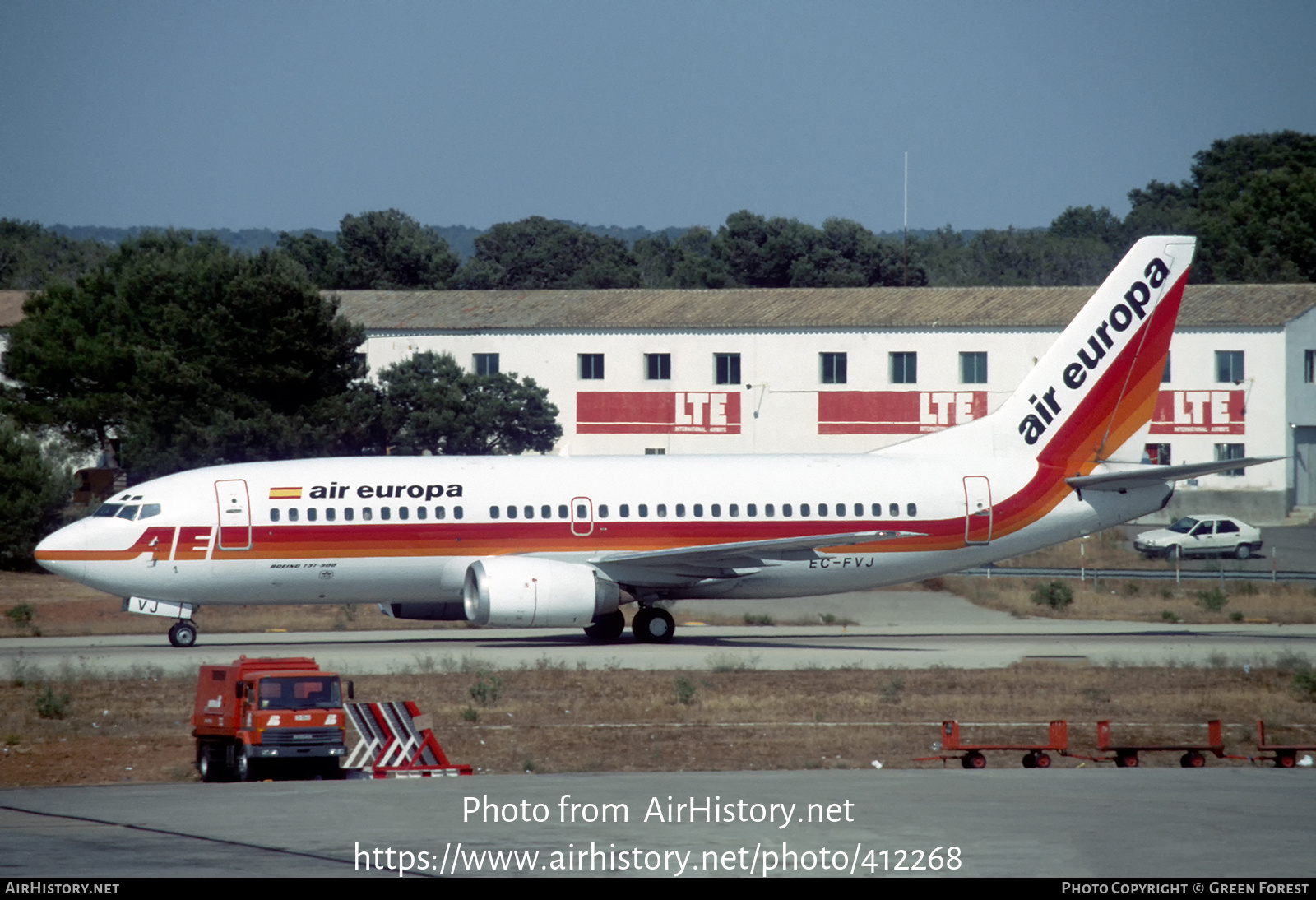 Aircraft Photo of EC-FVJ | Boeing 737-3Y0 | Air Europa | AirHistory.net #412268