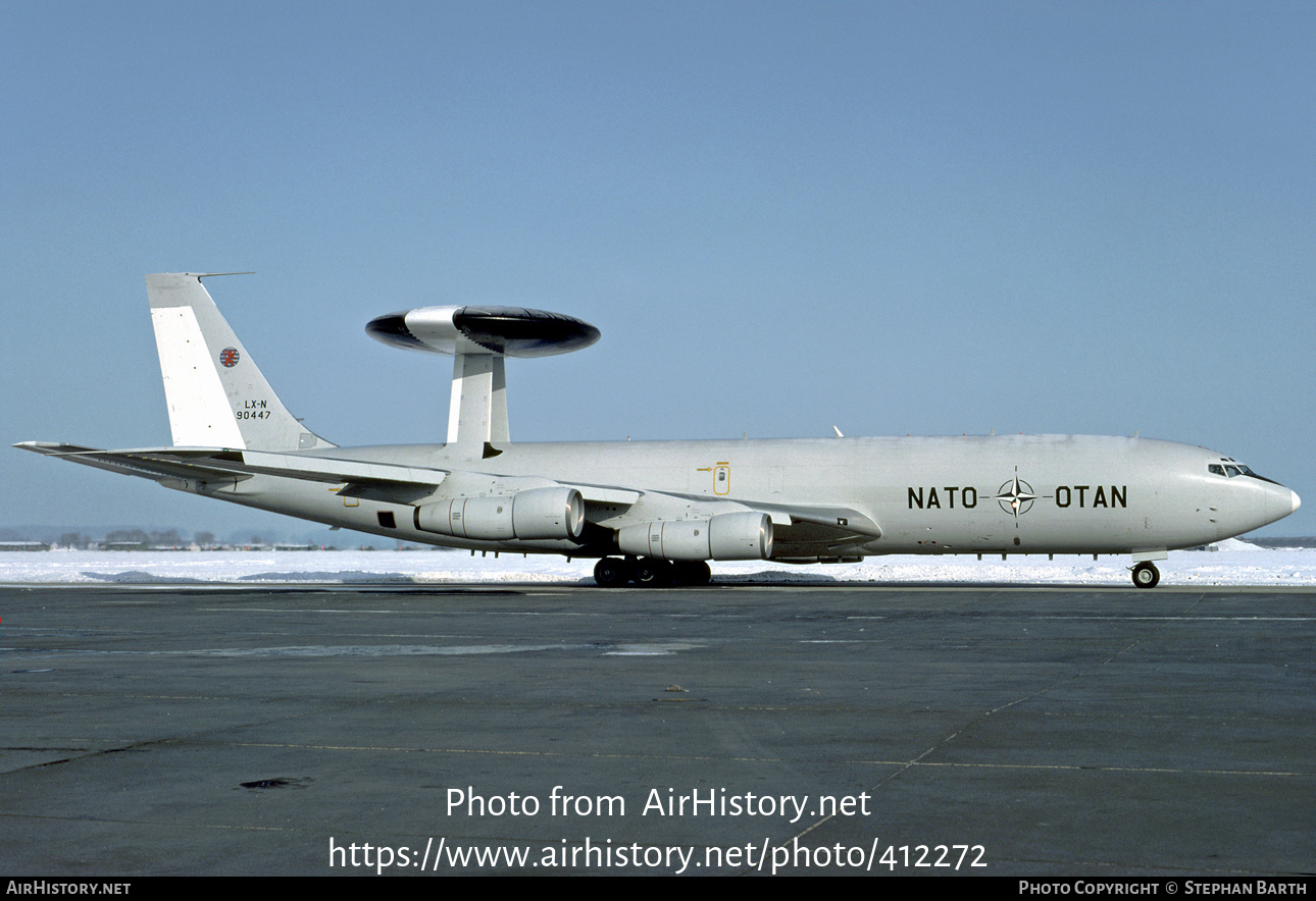 Aircraft Photo of LX-N90447 | Boeing E-3A Sentry | Luxembourg - NATO | AirHistory.net #412272