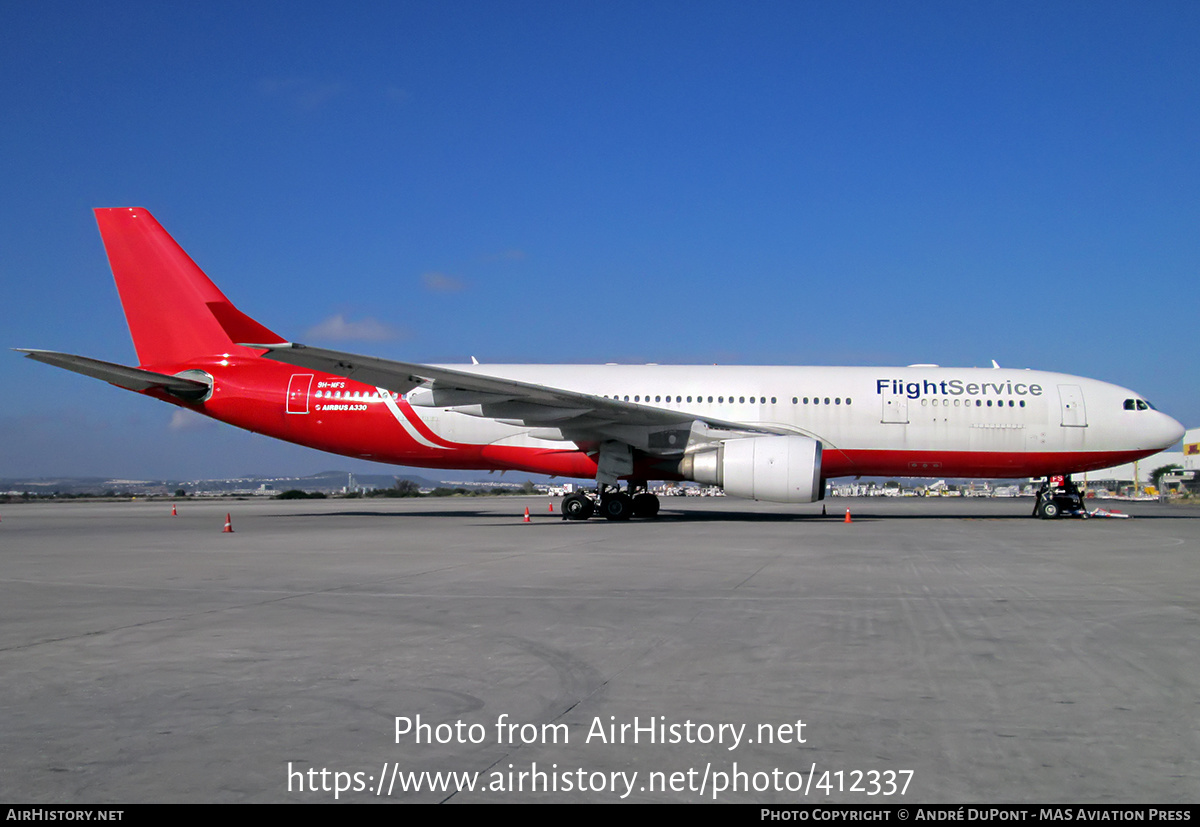 Aircraft Photo of 9H-MFS | Airbus A330-203 | AELF FlightService | AirHistory.net #412337