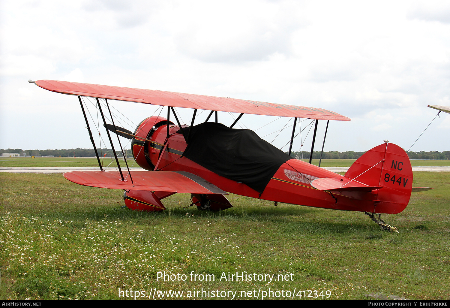 Aircraft Photo of N844V / NC844V | Waco CTO | AirHistory.net #412349