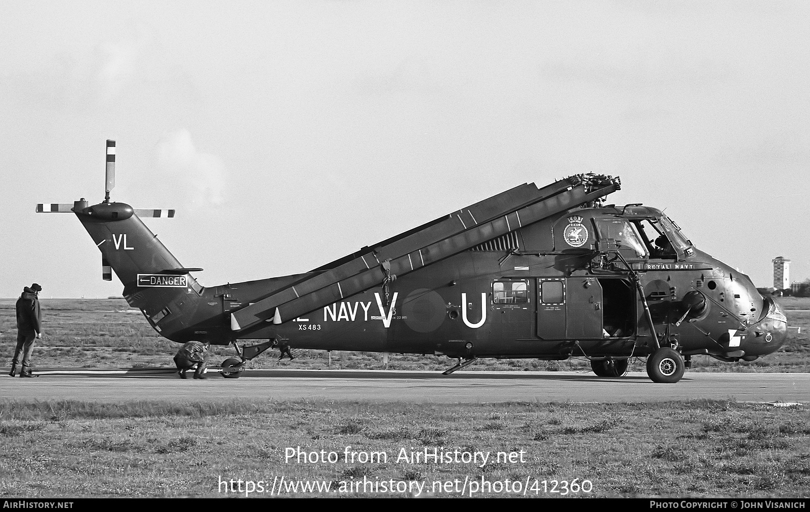 Aircraft Photo of XS483 | Westland WS-58 Wessex HU.5 | UK - Navy | AirHistory.net #412360