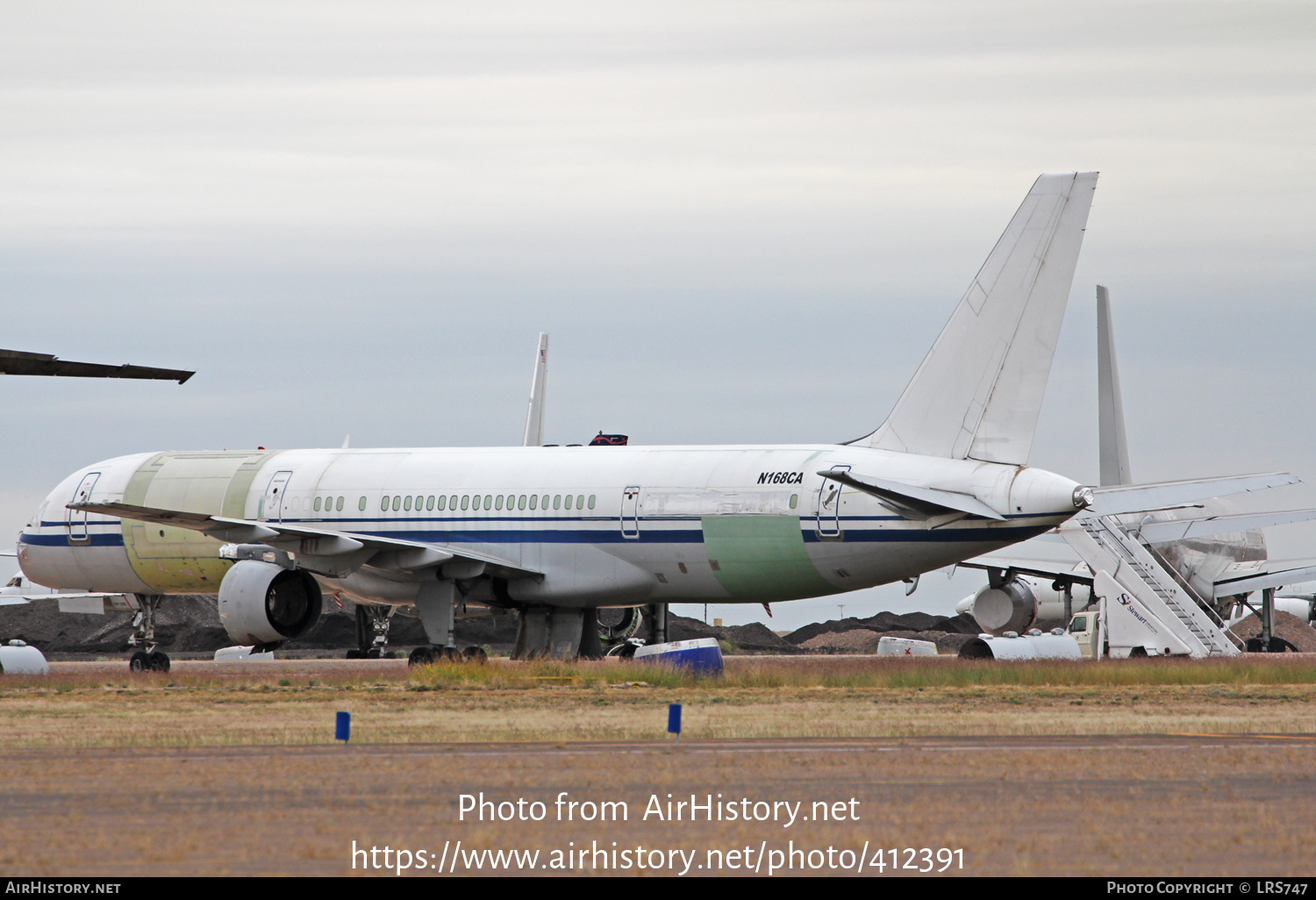 Aircraft Photo of N168CA | Boeing 757-2Z0(C) | AirHistory.net #412391