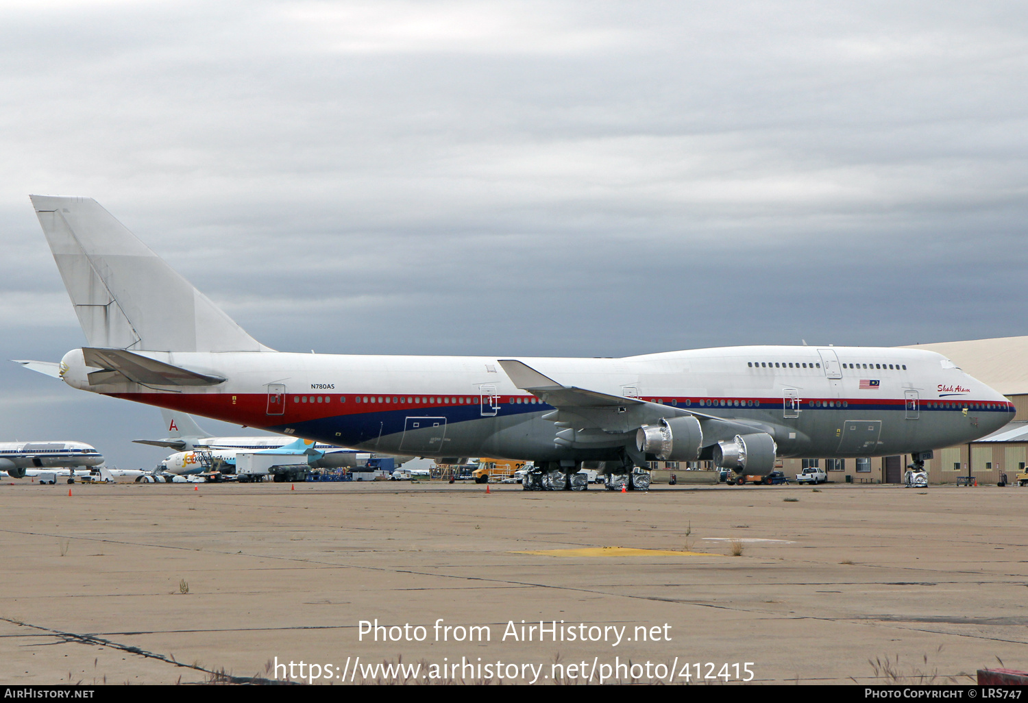 Aircraft Photo of N780AS | Boeing 747-4H6 | AirHistory.net #412415