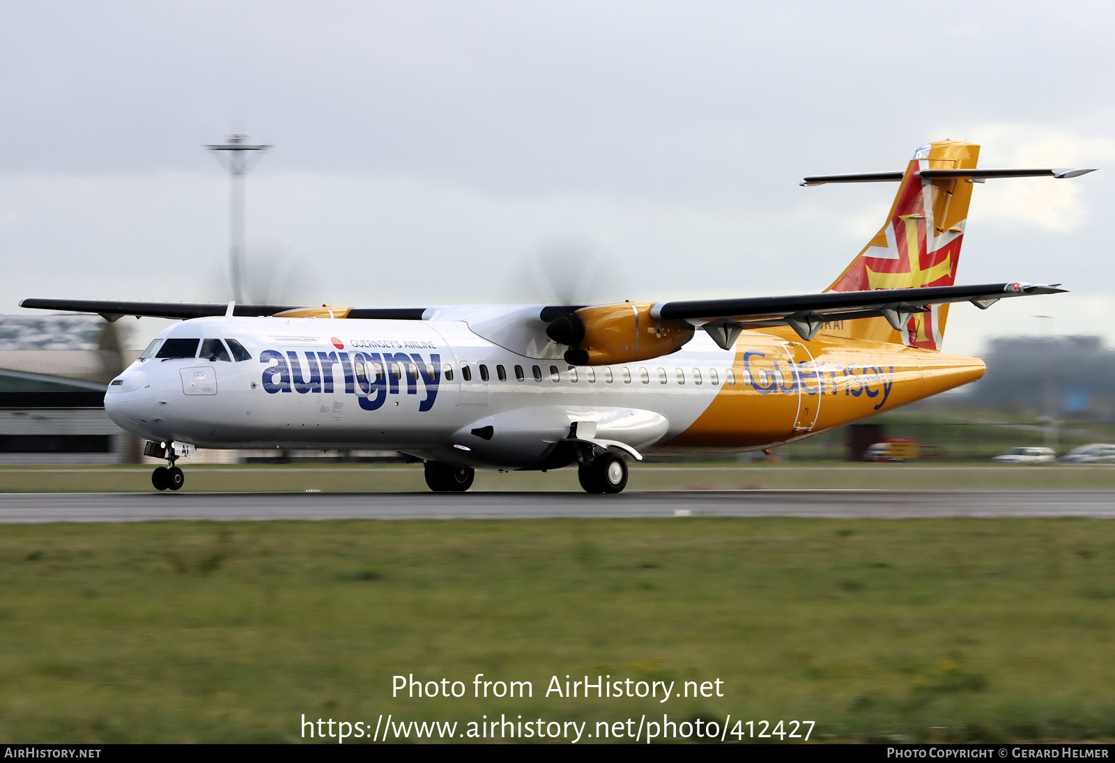 Aircraft Photo of G-ORAI | ATR ATR-72-600 (ATR-72-212A) | Aurigny Air Services | AirHistory.net #412427