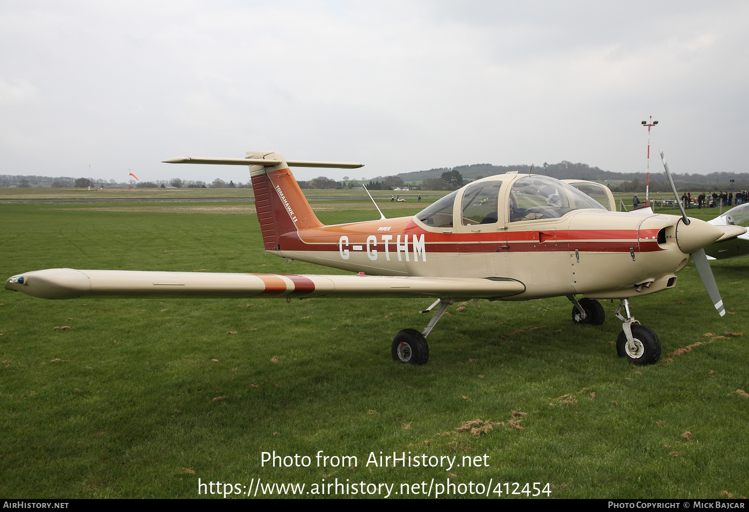 Aircraft Photo of G-GTHM | Piper PA-38-112 Tomahawk II | AirHistory.net #412454