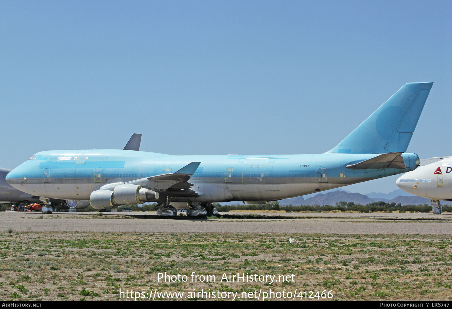 Aircraft Photo of N779BA | Boeing 747-4B5(BCF) | AirHistory.net #412466