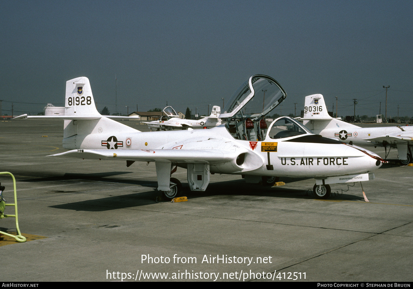 Aircraft Photo of 58-1928 / 81928 | Cessna T-37B Tweety Bird | USA - Air Force | AirHistory.net #412511