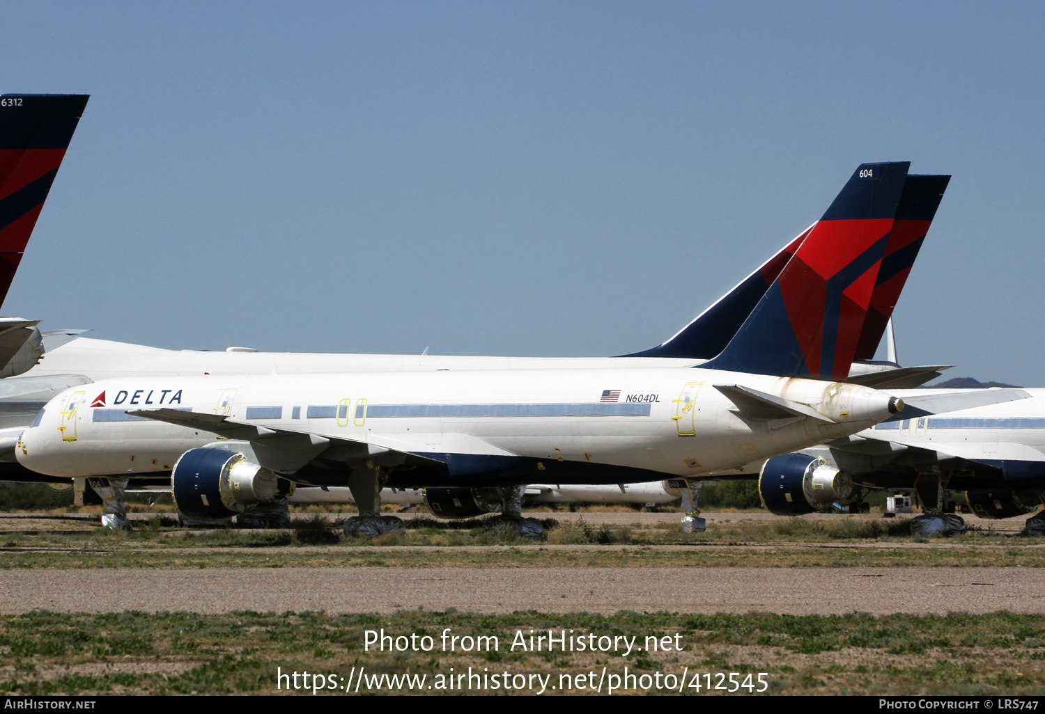 Aircraft Photo of N604DL | Boeing 757-232 | Delta Air Lines | AirHistory.net #412545