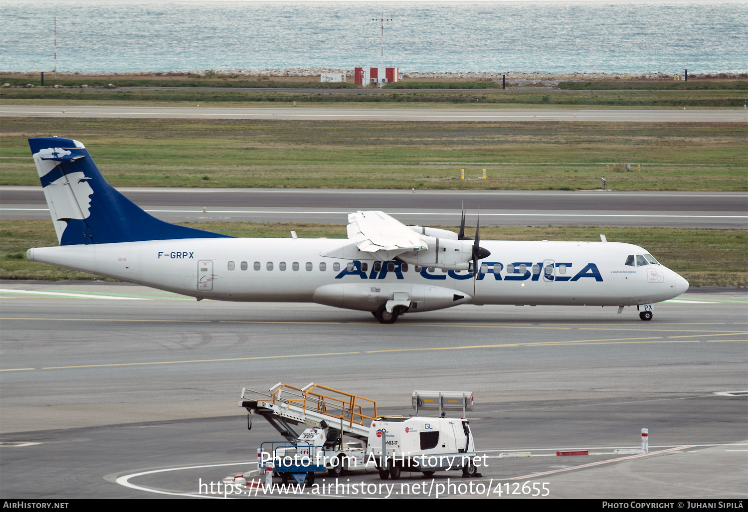 Aircraft Photo of F-GRPX | ATR ATR-72-500 (ATR-72-212A) | Air Corsica | AirHistory.net #412655