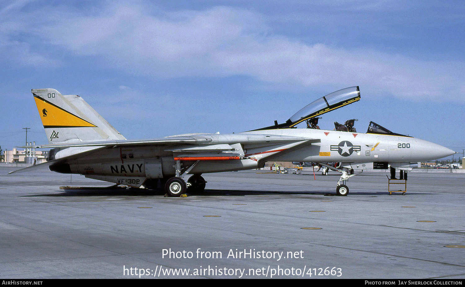 Aircraft Photo of 158989 | Grumman F-14A Tomcat | USA - Navy | AirHistory.net #412663