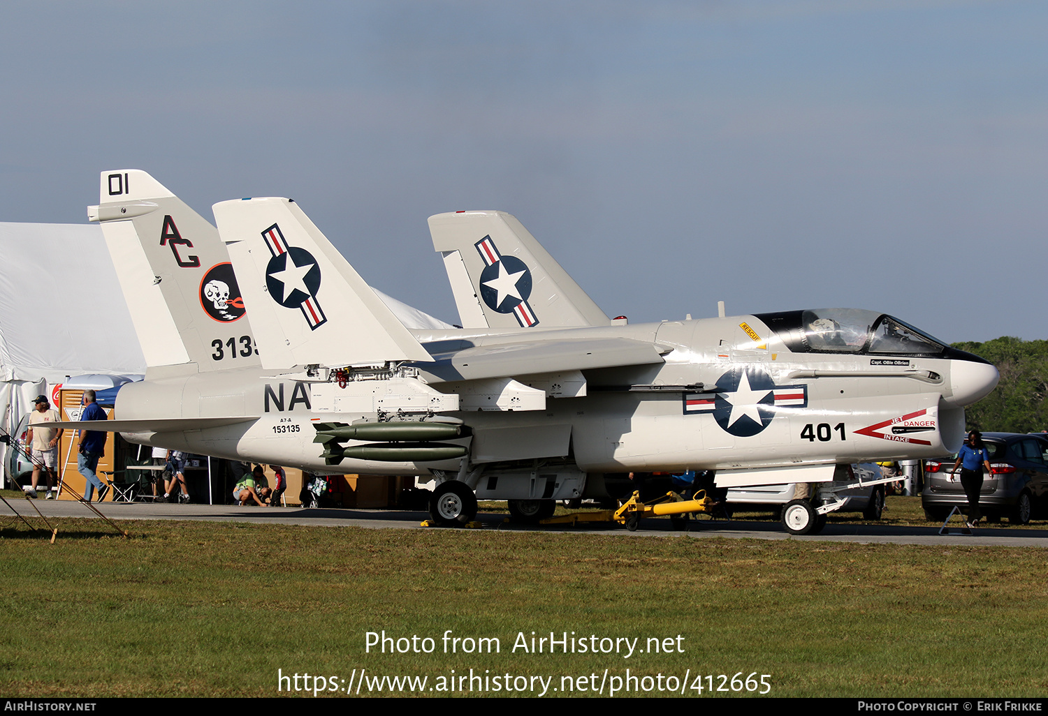 Aircraft Photo of 153135 / 3135 | LTV A-7A Corsair II | USA - Navy | AirHistory.net #412665