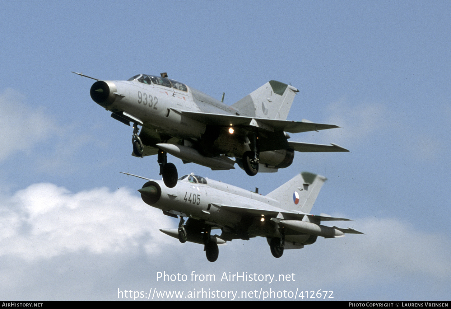 Aircraft Photo of 9332 | Mikoyan-Gurevich MiG-21UM | Czechia - Air Force | AirHistory.net #412672