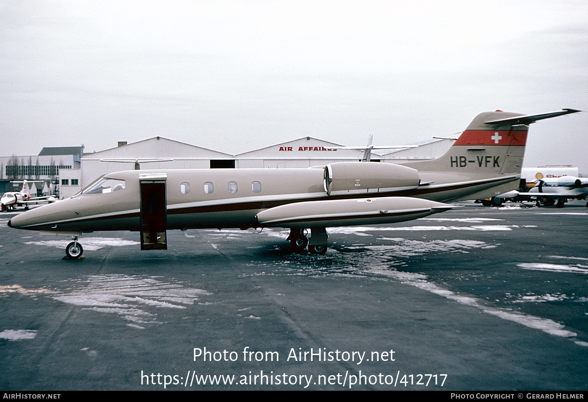 Aircraft Photo of HB-VFK | Gates Learjet 35A | AirHistory.net #412717