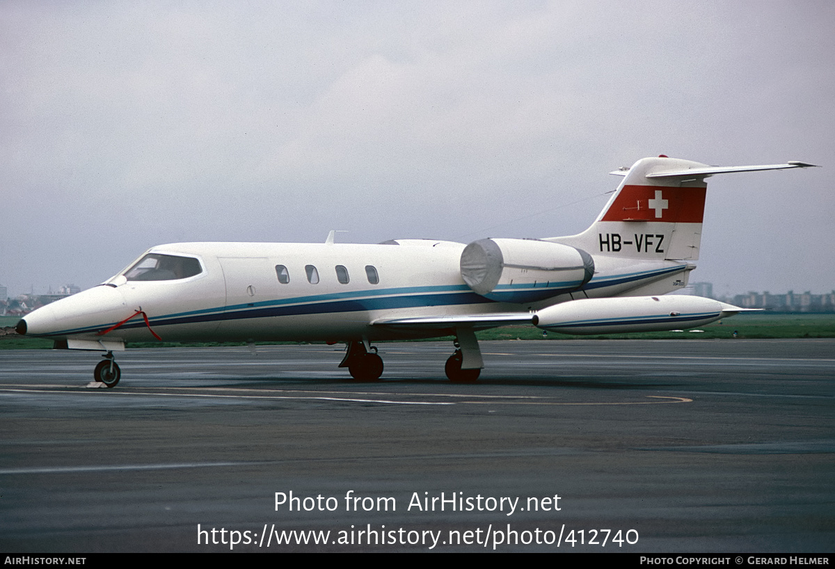 Aircraft Photo of HB-VFZ | Gates Learjet 35A | AirHistory.net #412740