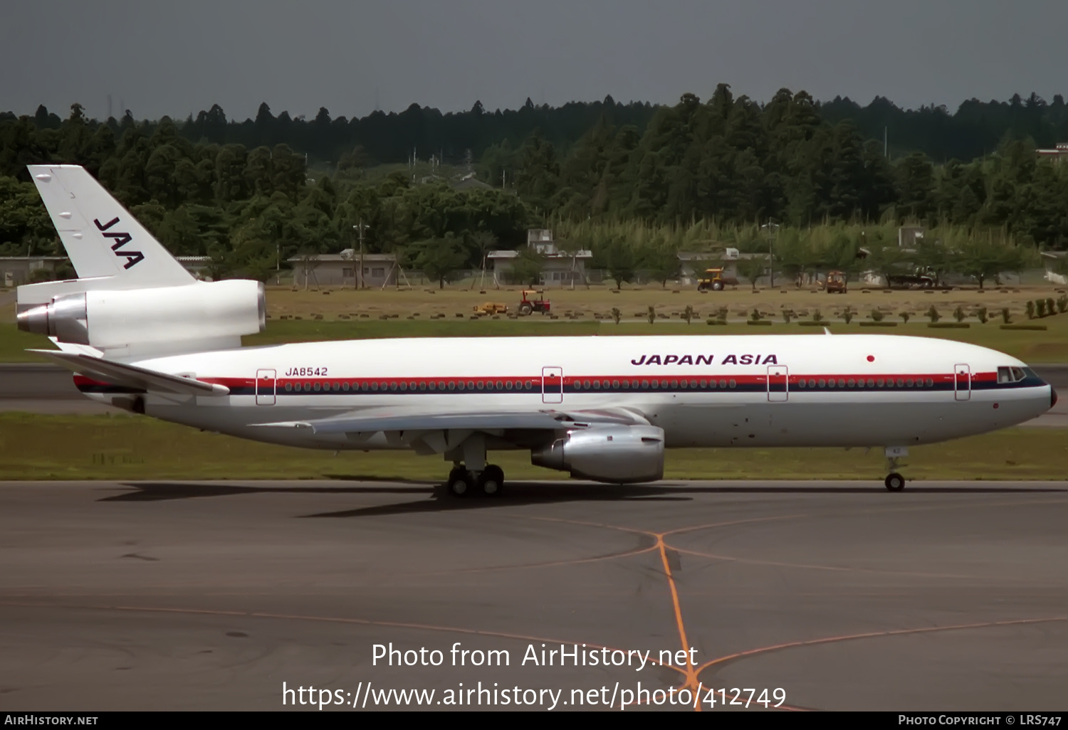 Aircraft Photo of JA8542 | McDonnell Douglas DC-10-40 | Japan Asia Airways - JAA | AirHistory.net #412749