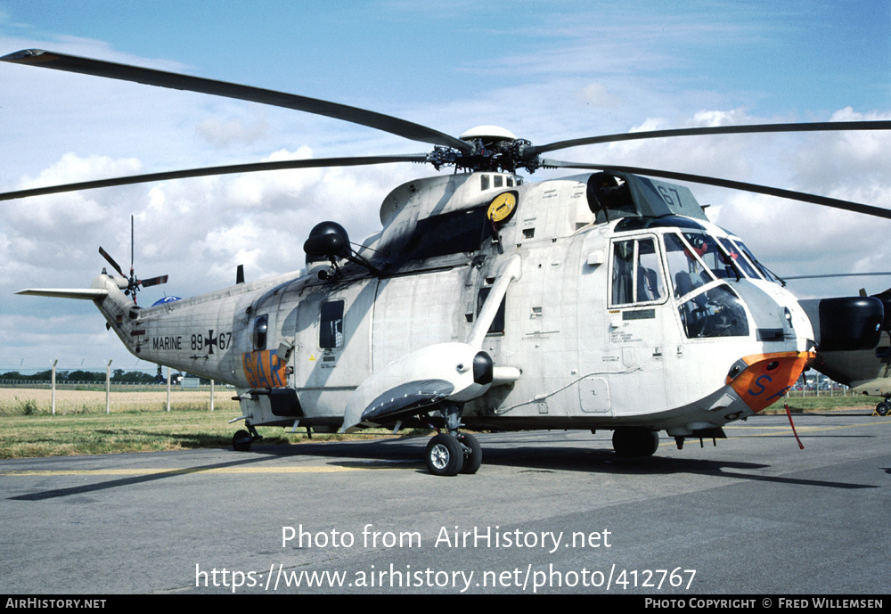 Aircraft Photo of 8967 | Westland WS-61 Sea King Mk41 | Germany - Navy | AirHistory.net #412767