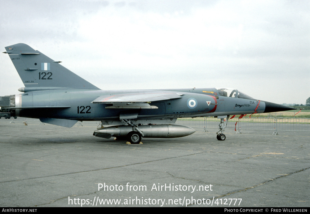 Aircraft Photo of 122 | Dassault Mirage F1CG | Greece - Air Force | AirHistory.net #412777