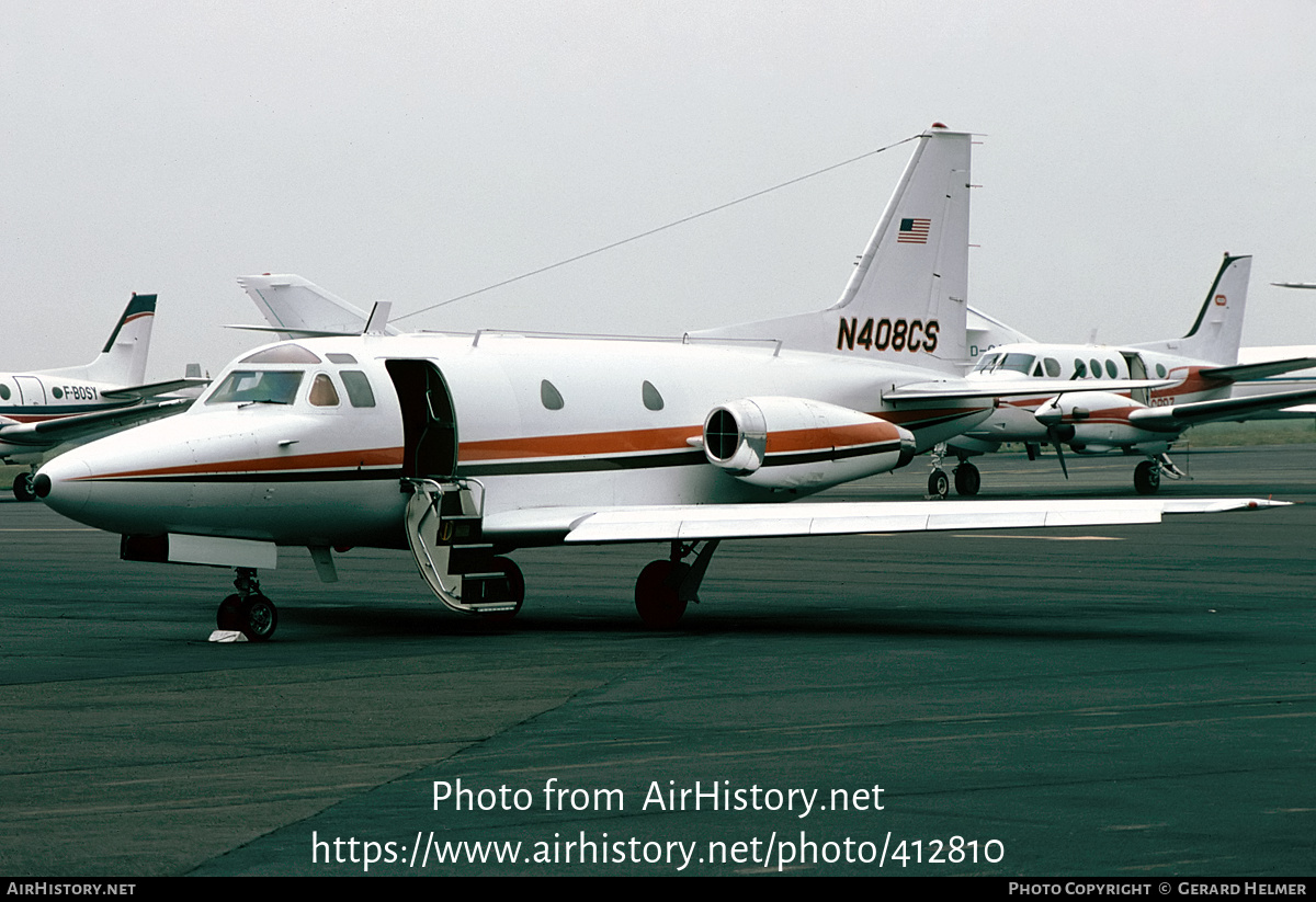 Aircraft Photo of N408CS | North American NA-282 Sabreliner 40 | AirHistory.net #412810