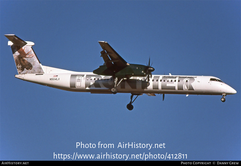 Aircraft Photo of N504LX | Bombardier DHC-8-402 Dash 8 | Frontier Airlines | AirHistory.net #412811