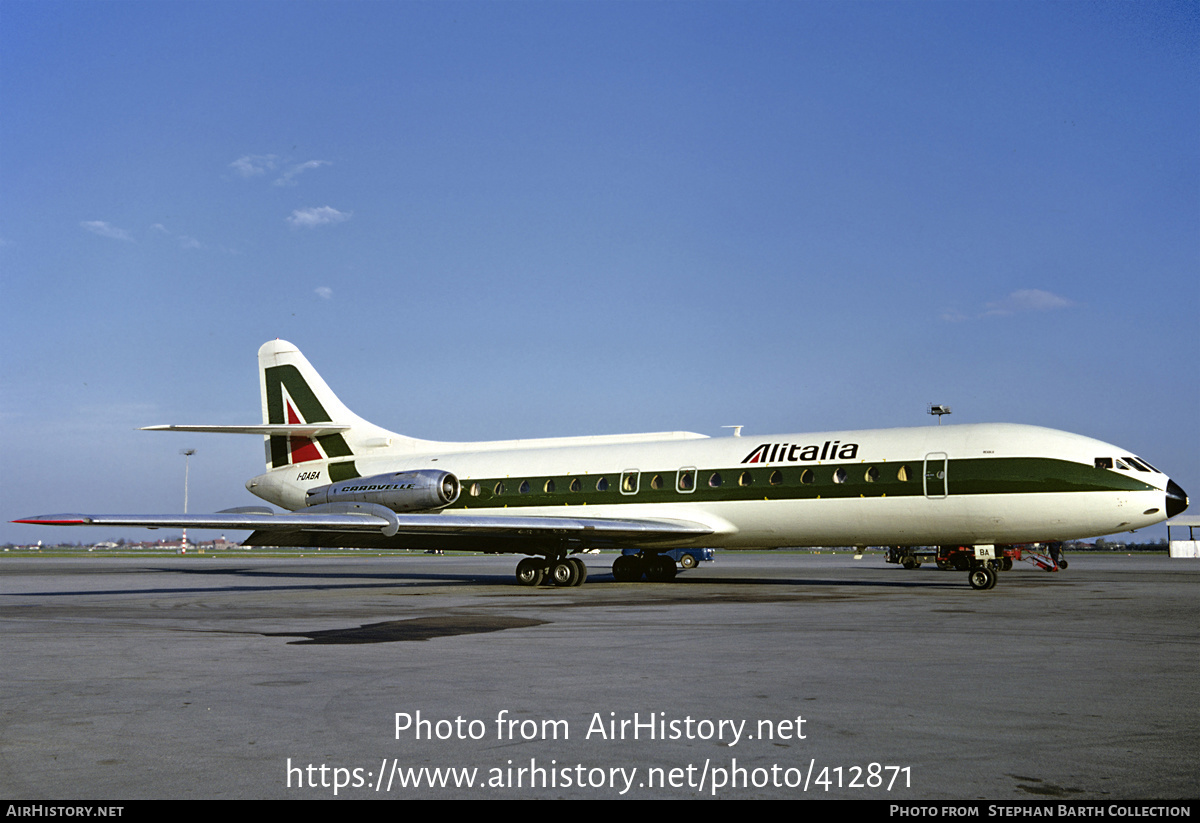 Aircraft Photo of I-DABA | Sud SE-210 Caravelle 6N | Alitalia | AirHistory.net #412871