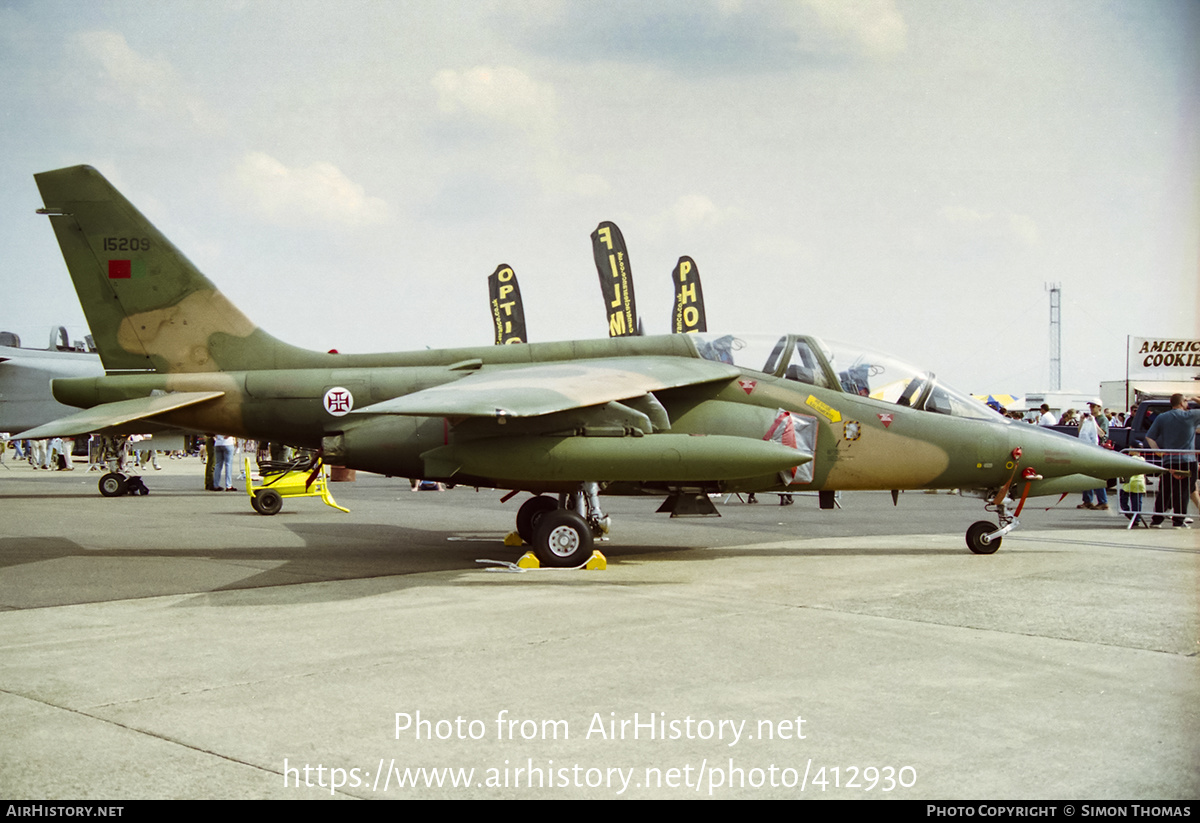 Aircraft Photo of 15209 | Dassault-Dornier Alpha Jet A | Portugal - Air Force | AirHistory.net #412930