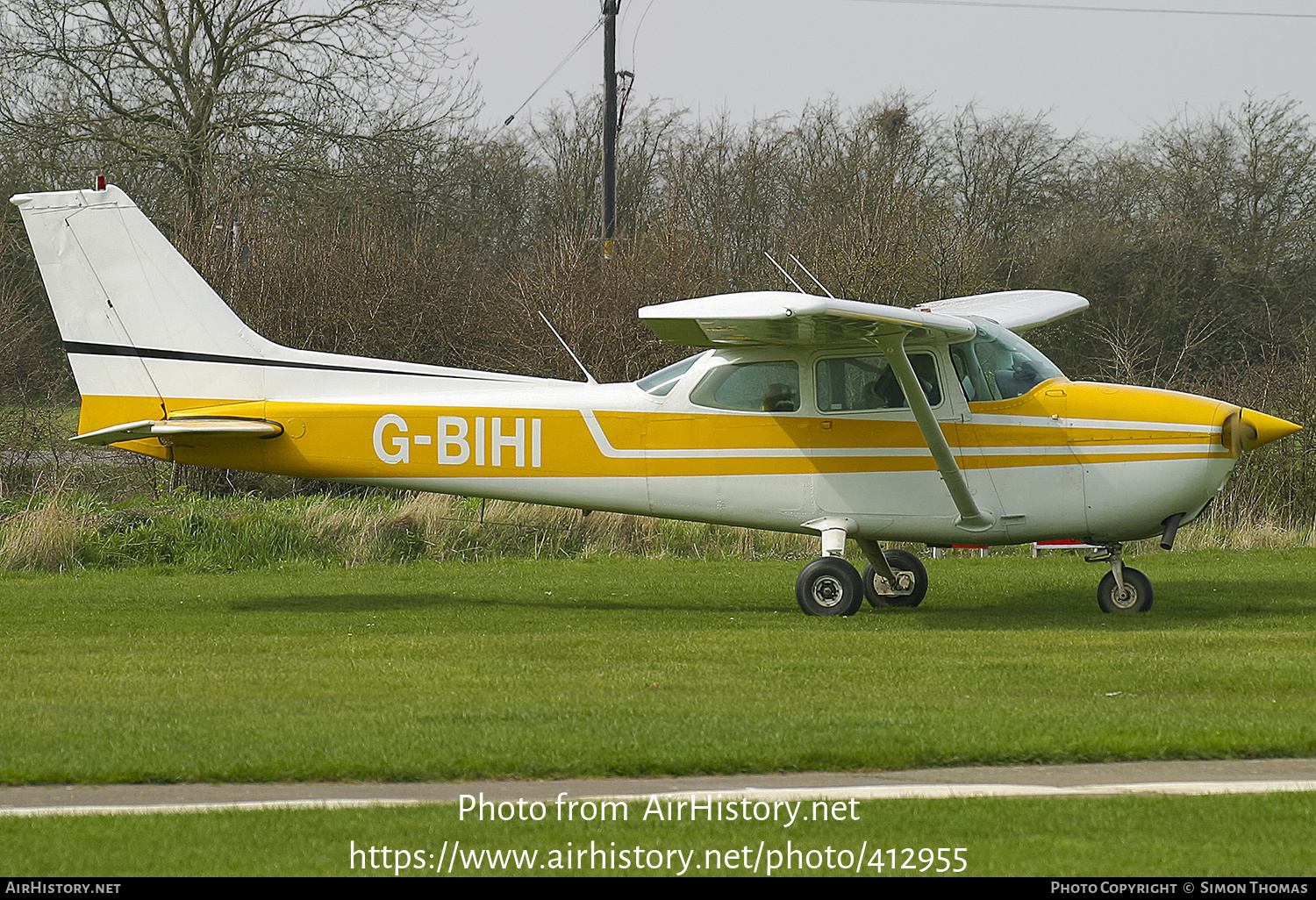 Aircraft Photo of G-BIHI | Cessna 172M | AirHistory.net #412955