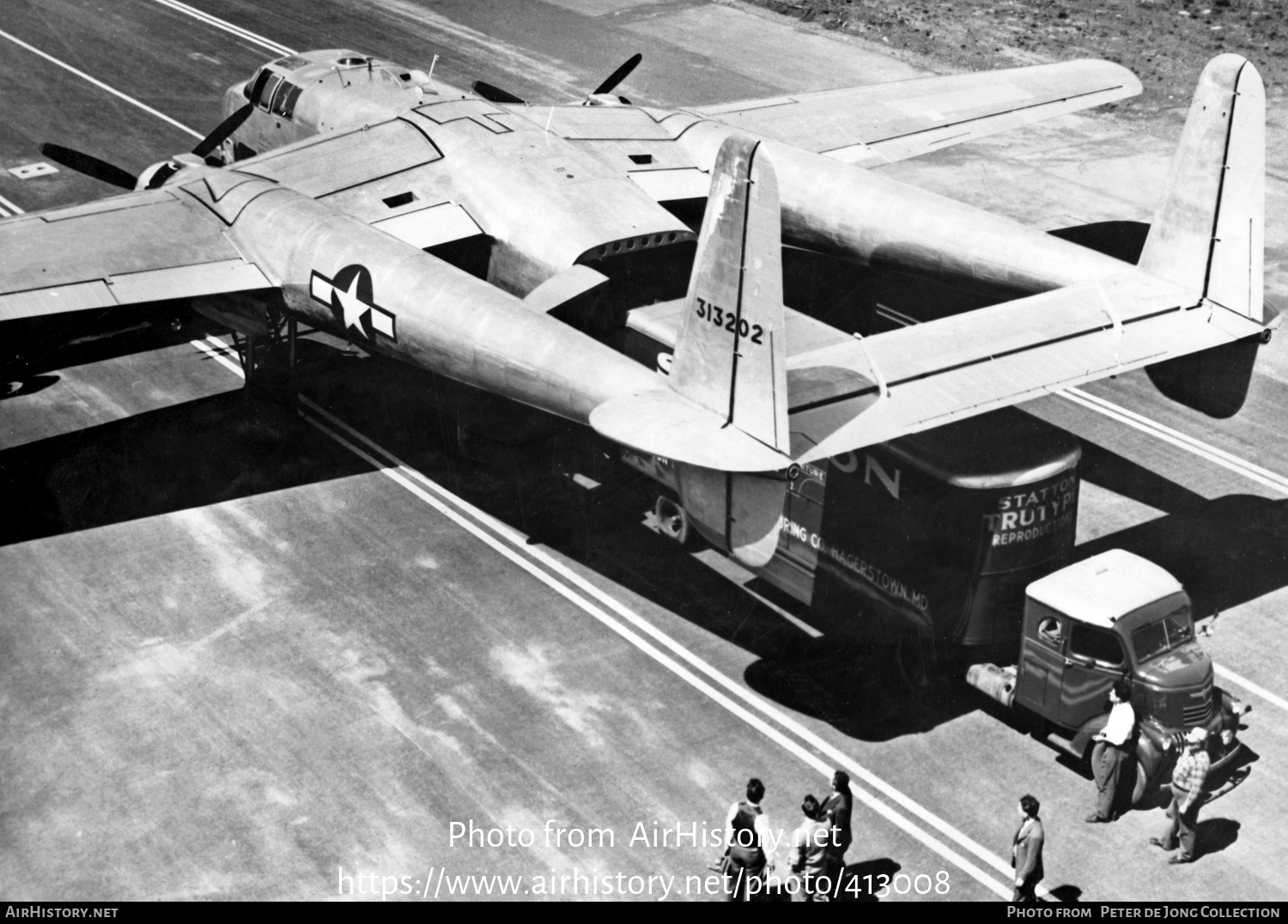 Aircraft Photo of 43-13202 / 313202 | Fairchild XC-82 Packet | USA ...