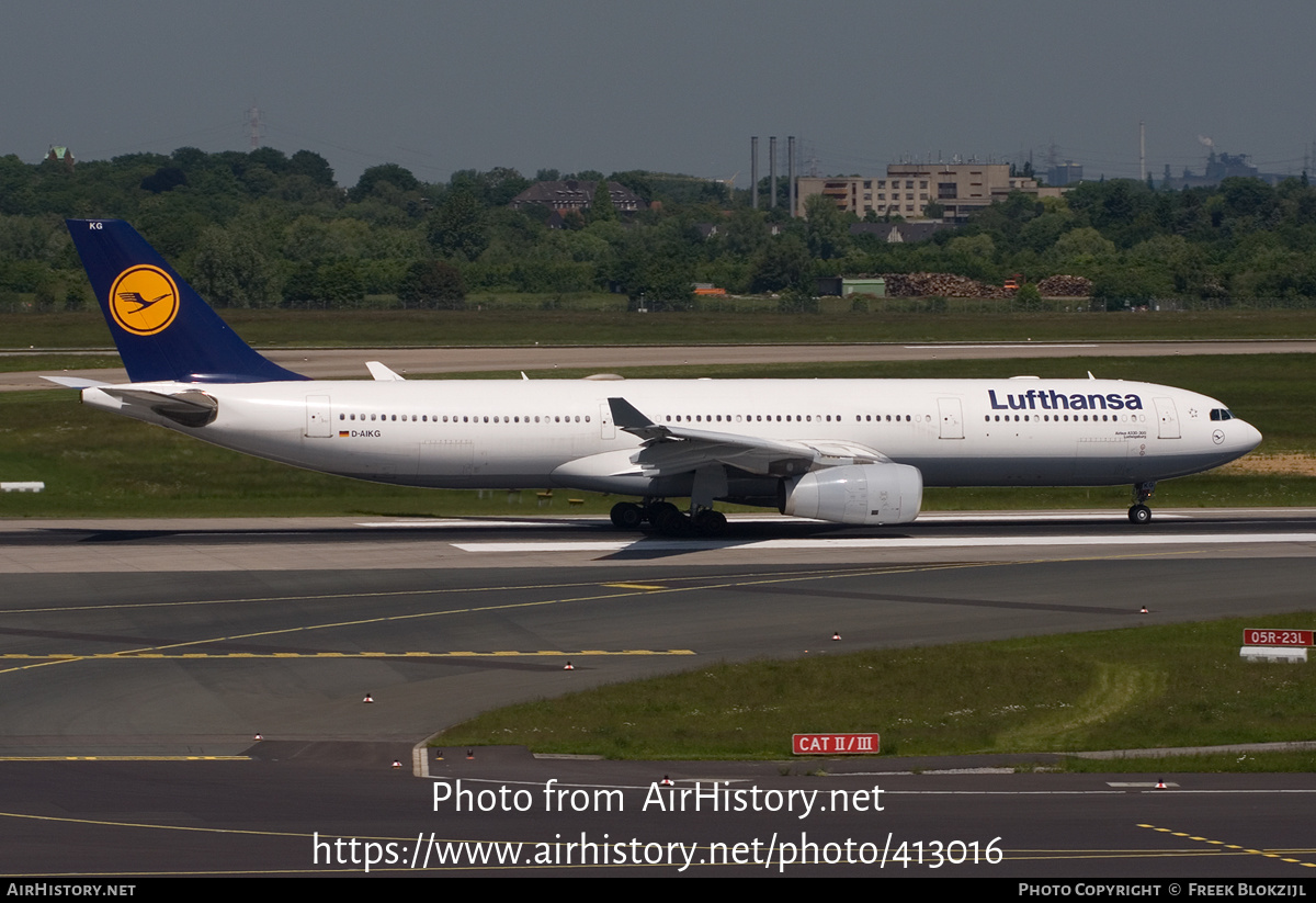 Aircraft Photo of D-AIKG | Airbus A330-343E | Lufthansa | AirHistory.net #413016